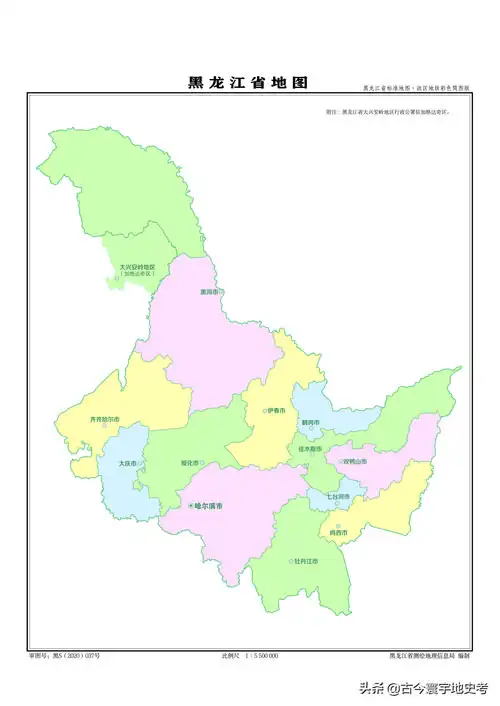 黑龙江省地图合集(黑龙江省各市县地图盘点)-cod之家