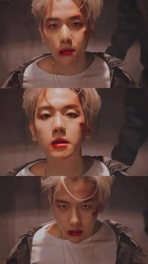 边伯贤三屏壁纸自制