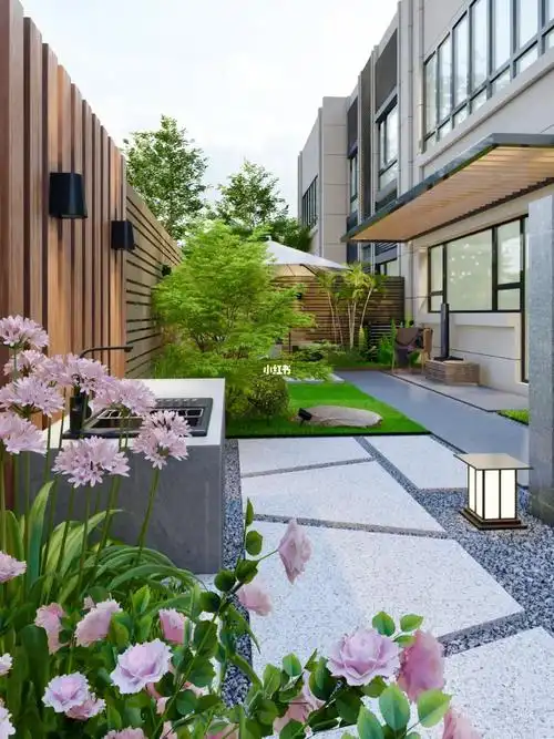 80平现代风庭院案例