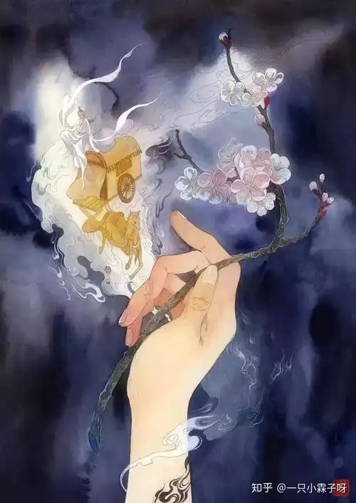 一个有仙气的灵魂插画师用柔软的心画出最美的鬼神