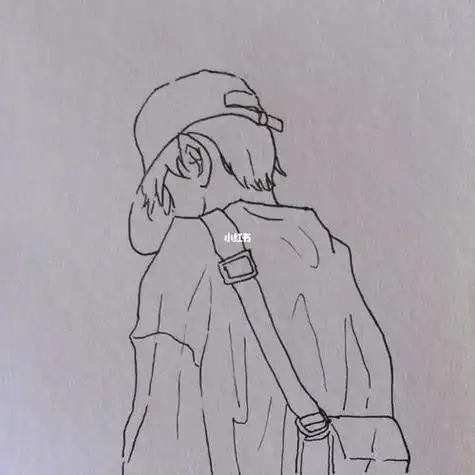 男生简笔画头像男生简笔画头像帅气