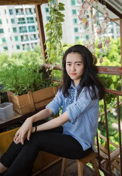 美女写真文艺范儿素颜美女生活照