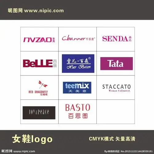 时尚女鞋皮鞋logo图片