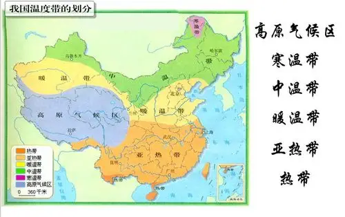 下列不属于北方热带地区热量带的是