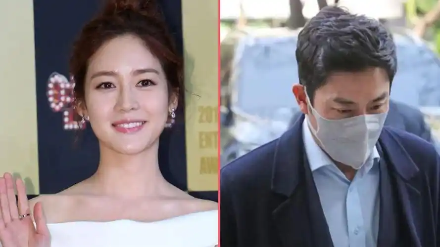 韩剧女神成宥利的美梦碎了,老公涉诈骗数十亿韩币,赴法院受审