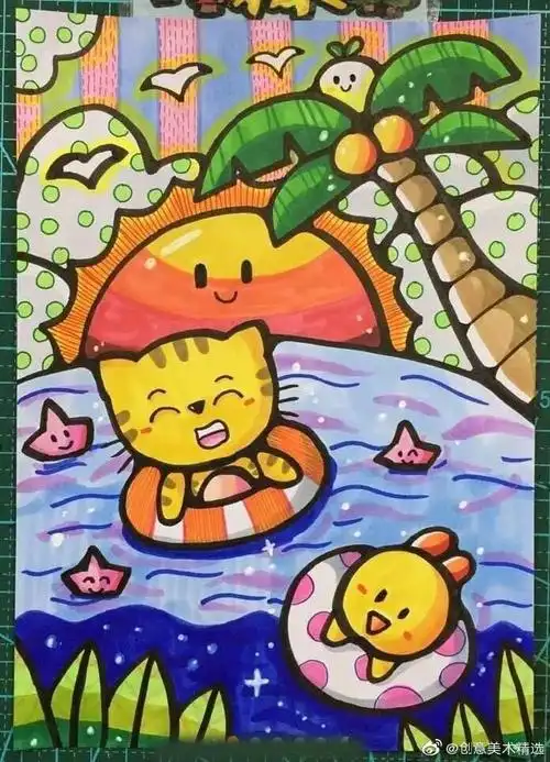 儿童画##创意美术