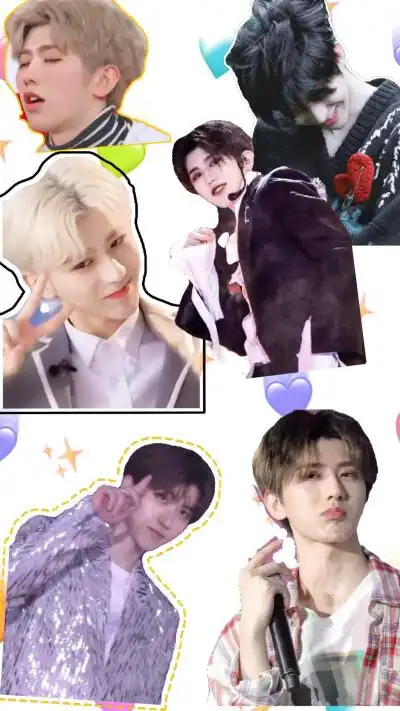 壁纸蔡徐坤三格