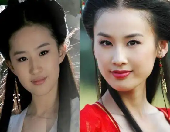 【图】刘亦菲和黄圣依合照曝光 两人相似度分析