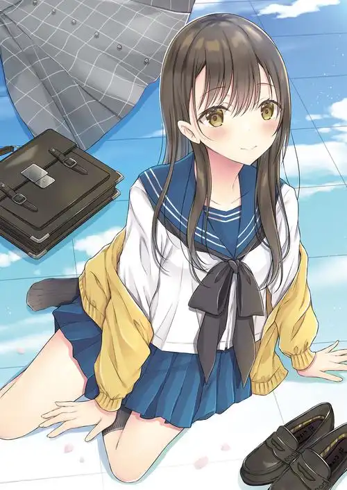 p站画师各种各样的女孩子日本画师うえの智的插画作品