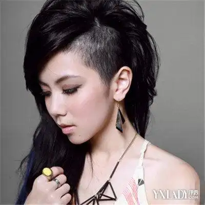 短发发型剃鬓角女3款让你与众不同中性味儿十足