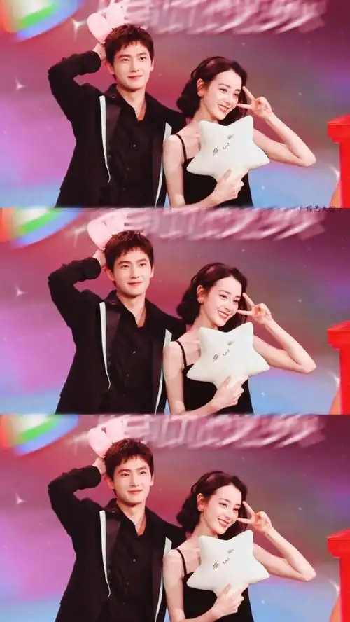 迪丽热巴杨洋对视