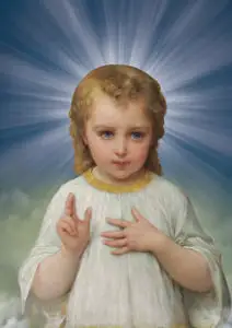 耶稣的孩子图片