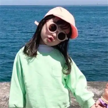 2022可爱萌娃呆萌情侣头像 好看小孩情头双人一人一张最新版_情侣头像