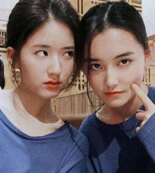 赵露思蒋依依最新闺蜜图身高颜值差距一目了然