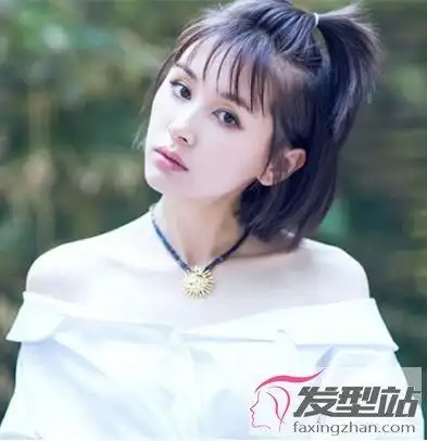 学生短发发型女初中青春活泼做校园女神