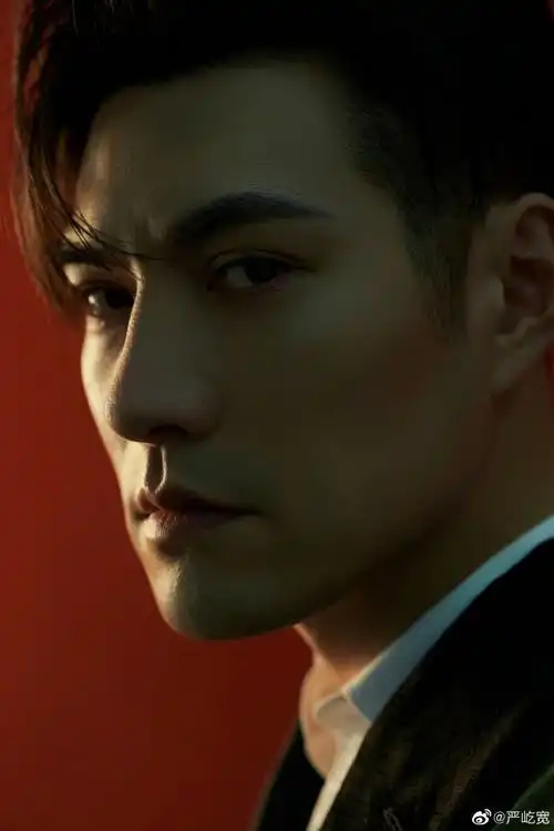 严屹宽一直都是观众心中浓颜系男演员的代表之一,网友称他的脸三百六