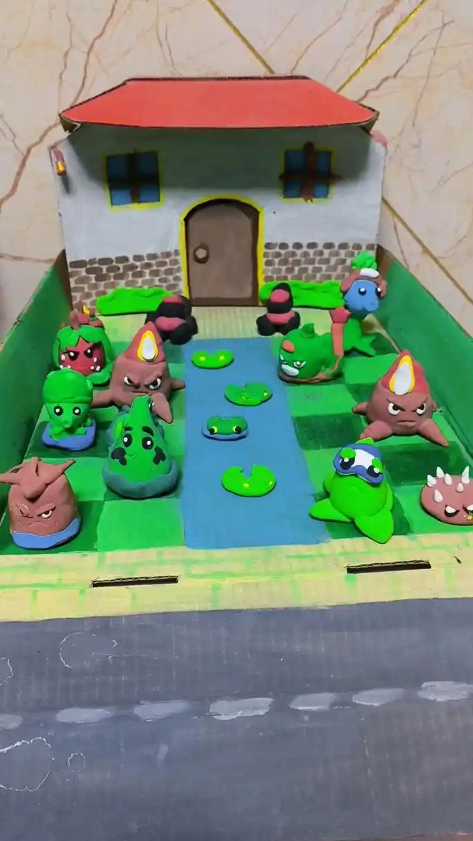 粘土—植物大战僵尸们