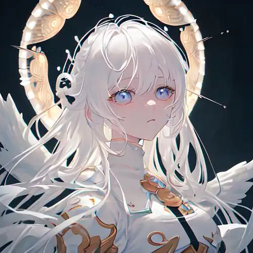 微信卡通小女孩头像图片