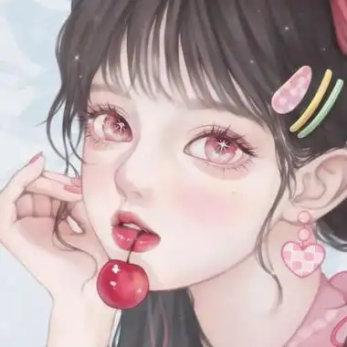 高冷酷酷的动漫女生头像图片