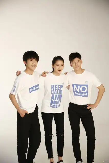 王嘉关晓彤易烊千玺公益活动 拍大片呼吁控烟