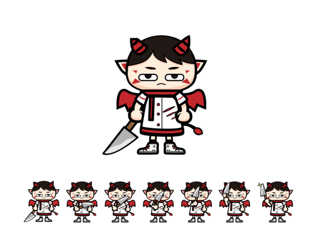 是否拥有自己的表情包小恶魔品牌形象工业魔方设计