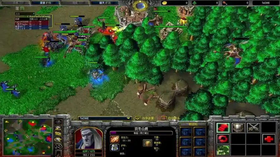 空军进化版 th000 infi vs yumiko wfz 魔兽争霸1