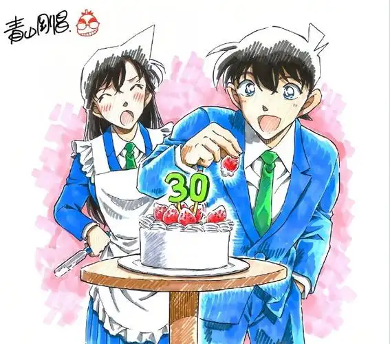 名侦探柯南##柯南##青山刚昌##新一 小兰