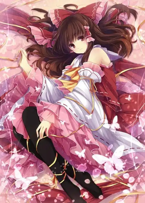 唯美插画二次元少女动漫卡通美图_唯美图片