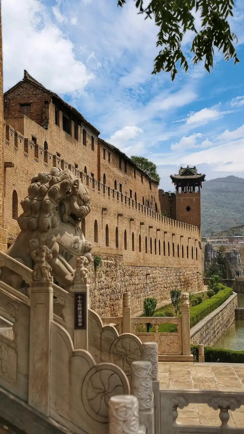 这里是中国北方明代第一古城堡——湘峪古堡,位于山西省晋城市沁 - 抖