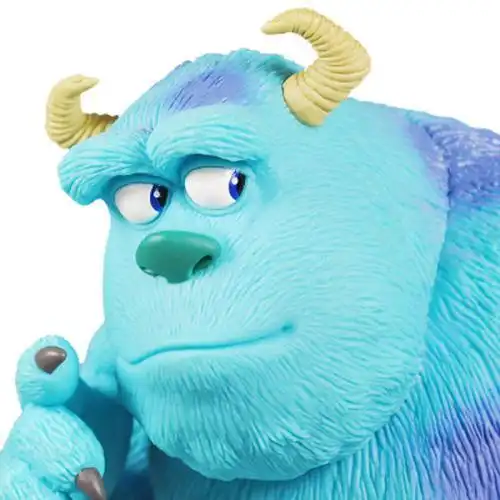 蓝毛怪简笔画苏利文