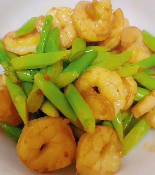 挑战100道家常菜69第25道77虾仁竹笋