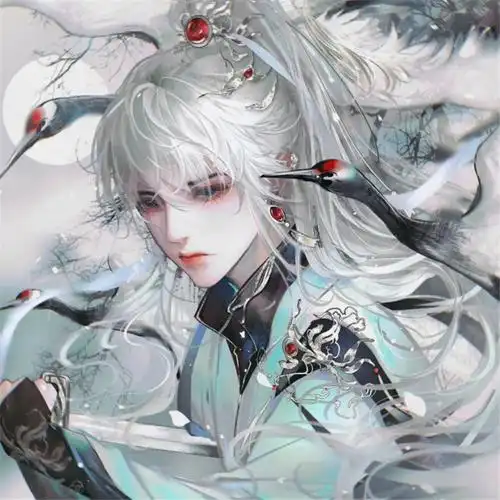 唯美帅气古风男生动漫头像图片_男生动漫头像_头像屋