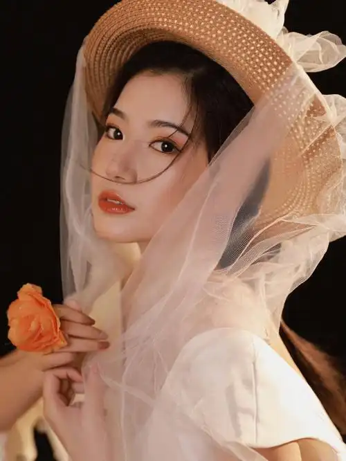 一个人的复古婚纱照07做自己的新娘69