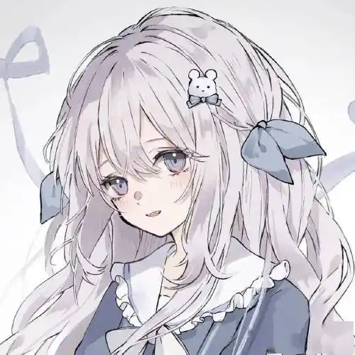 精选微信头像二次元甜甜的你甜甜的笑