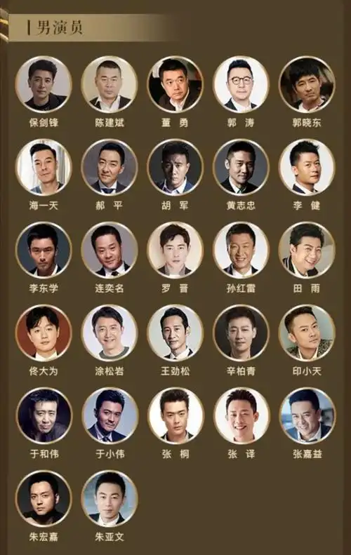 中国电视好演员投票进行中张译孙俪任嘉伦谭松韵有望获奖