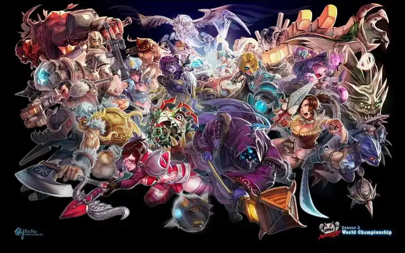 英雄联盟壁纸精选 lol狂拽酷炫壁纸