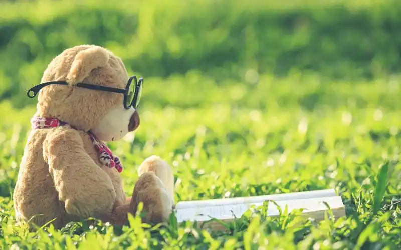 泰迪熊可爱玩具图片桌面壁纸-风格壁纸-壁纸下载-美桌网