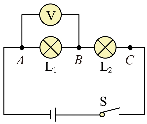 如图甲是小明"探究串联电路电压规律"的实验电路图.