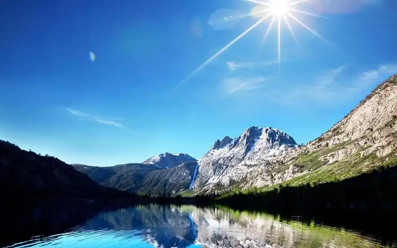 温暖阳光风景桌面壁纸 - tt98图片网