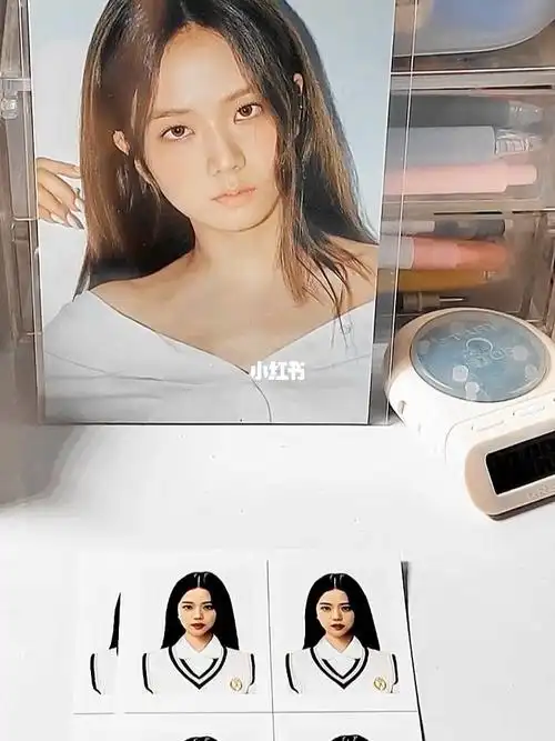 买的老婆的证件照 实物真的美到我了#jisoo  #金智秀jisoo