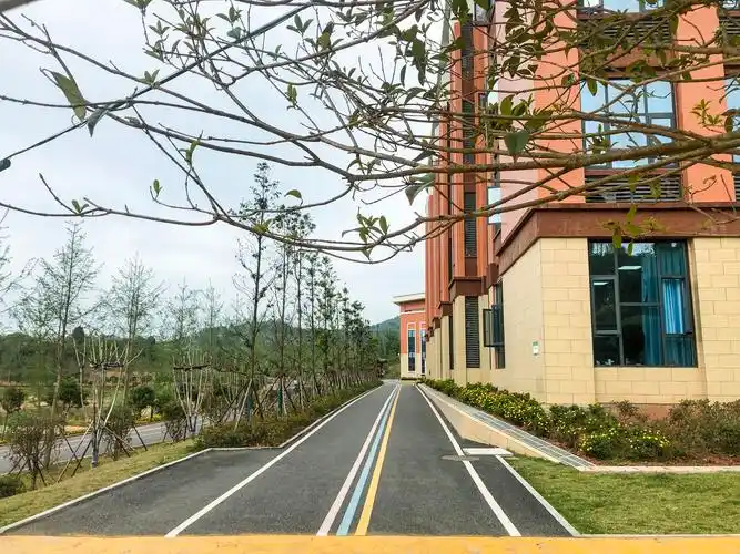 仁寿新科高中校园风景