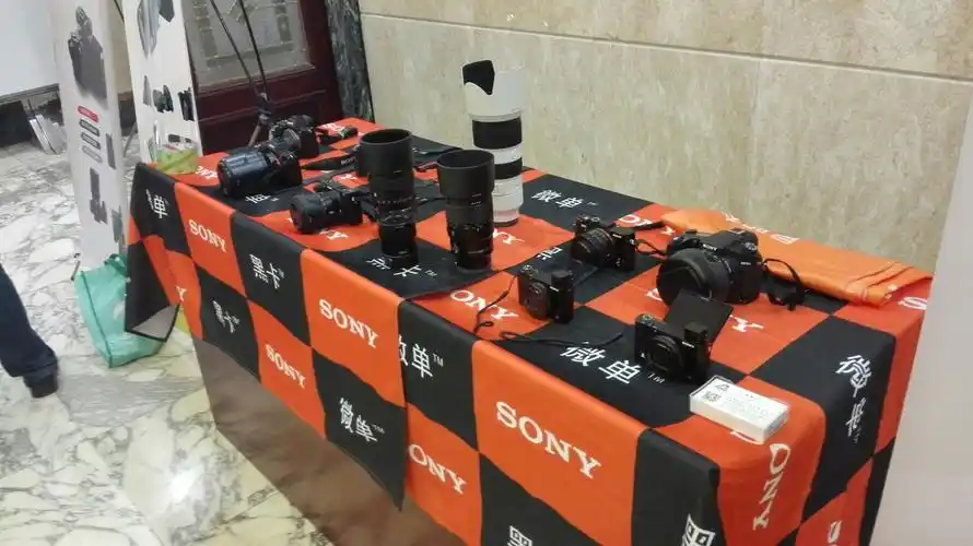 专业设备展示现场.