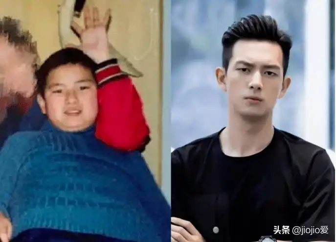 未出道前颜值身材对比,邢昭林一年减掉120斤,李现让人想不到_演技
