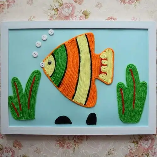 光大街小学幼儿园首届亲子手工作品之粘贴画征集大赛