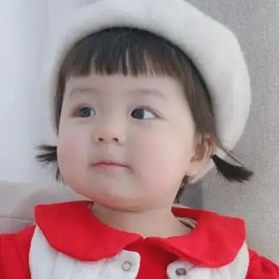 小萌娃头像女生傲娇小可爱捣蛋淑女