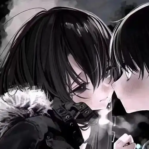 病娇动漫情侣头像