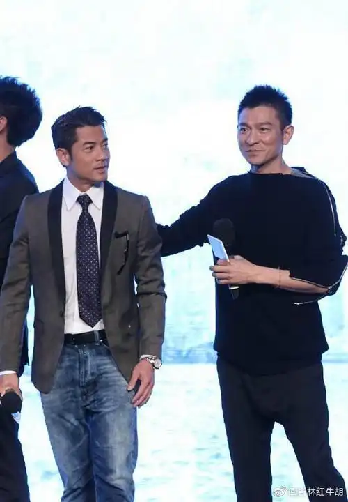 郭富城曝光,新电影拍摄片场,观众最关心却是刘德华