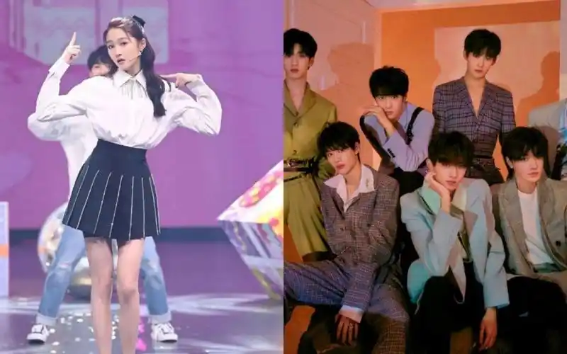 关晓彤与时代峰峻的缘分,刘耀文害羞不敢对视,丁程鑫看她就笑场