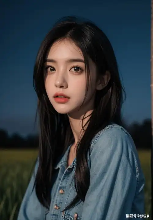 高清美女壁纸:夜晚牛仔女神,极品美人捕获你的心_蓝色_时尚_魅力