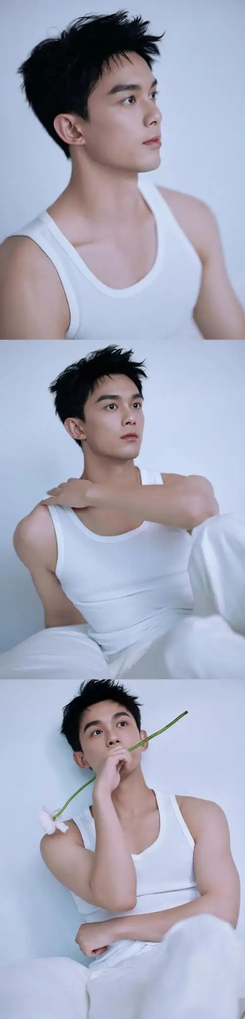 吴磊居家男友风##吴磊老头背心穿出了老公感